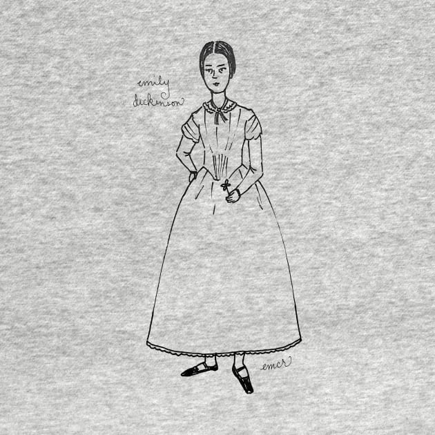 Inky Emily Dickinson by BiblioartsbyEmma